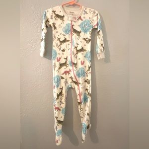 Hatley baby - Organic Cotton - Pajamas with Deer/Fox Print